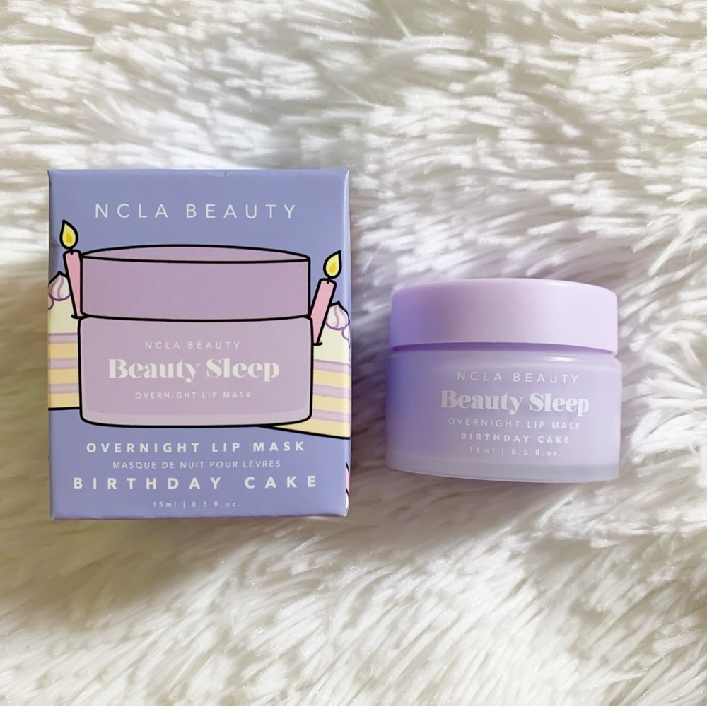 NCLA Beauty "Beauty Sleep" Overnight Lip Mask in "Birthday Cake" 15ML